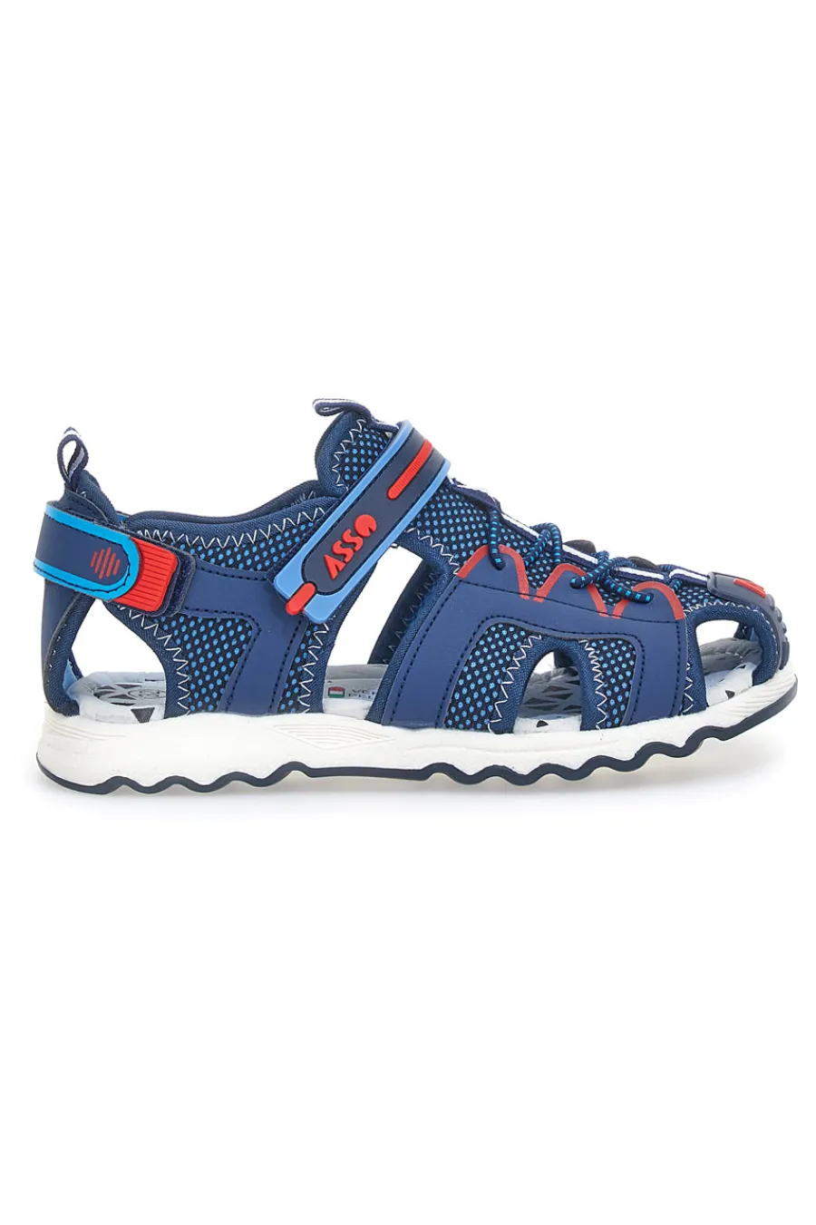ASSO Sandali Semiaperti 15002 Blu