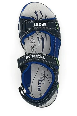 PITT KIDS Sandali sportivi con velcro blu 143691