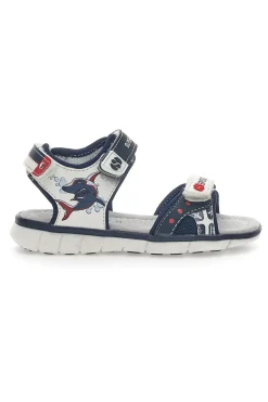 SUPERGA Sandali 63944 Bianchi e Blu
