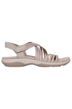SKECHERS Sandali con fasce elastiche REGGAE SLIM SUNNYSIDE 2.0 TAUPE