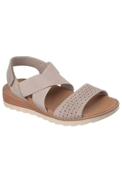 SKECHERS Sandali con fascia incrociata e Arch Fit Arch Fit Oasis B Perf TAUPE Online