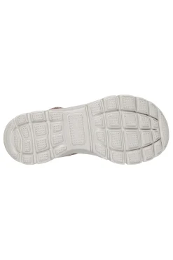 SKECHERS Sandali taupe metallizzato con tripla fascia regolabile EASY GOING ALL DAY CHIC Online