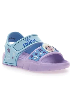 FROZEN Sandali Viola e Azzurri Con Strappo D4310619S