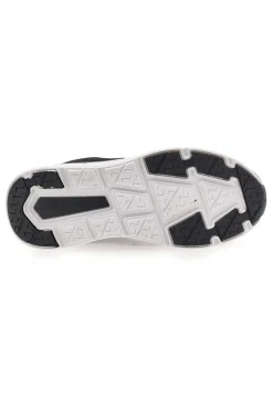 Uomo CHAMPION Scarpa da running nera e rossa FOXY II