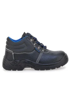 Uomo BLU STAR Scarpe antinfortunistiche alte nere S3 tomaia rinforzata Blue energy BS 10 S3 SR