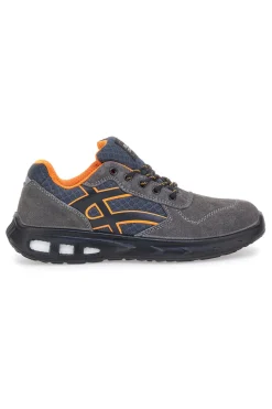 Uomo BLACK SHOOT Scarpe antinfortunistiche basse grigie S1P antiscivolo YL-5068-2 S1P