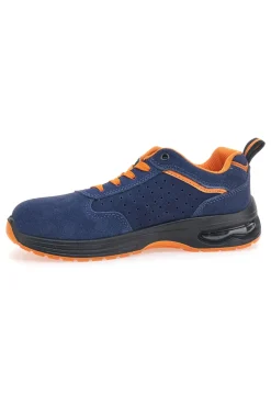 Uomo BLACK SHOOT Scarpe antinfortunistiche blu arancioni PK24864 S1PL