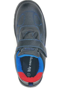 Uomo BLU STAR Scarpe antinfortunistiche nere Blu Energy BS 110 S3 SR