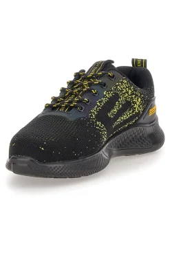 Uomo BLU STAR Scarpe antinfortunistiche nero e giallo 170 S3S SR