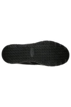 Uomo SKECHERS Scarpe Antinfortunistiche Nere Work Relaxed Fit - Nampa OB SRC FO