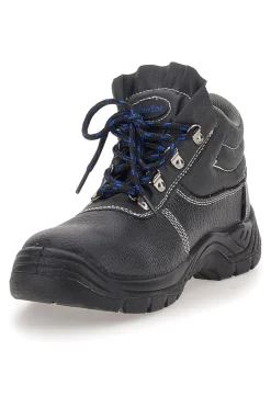Uomo BLU STAR Scarpe antinfortunistiche nere in pelle Blue star 10 S3 SR