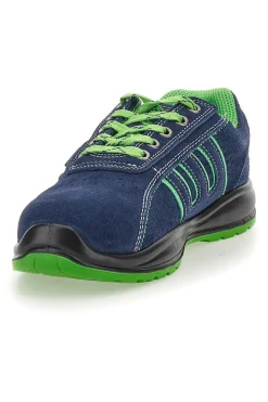 Uomo BLU STAR Scarpe antinfortunistiche ottanio in pelle Blue star 80 S1P SR