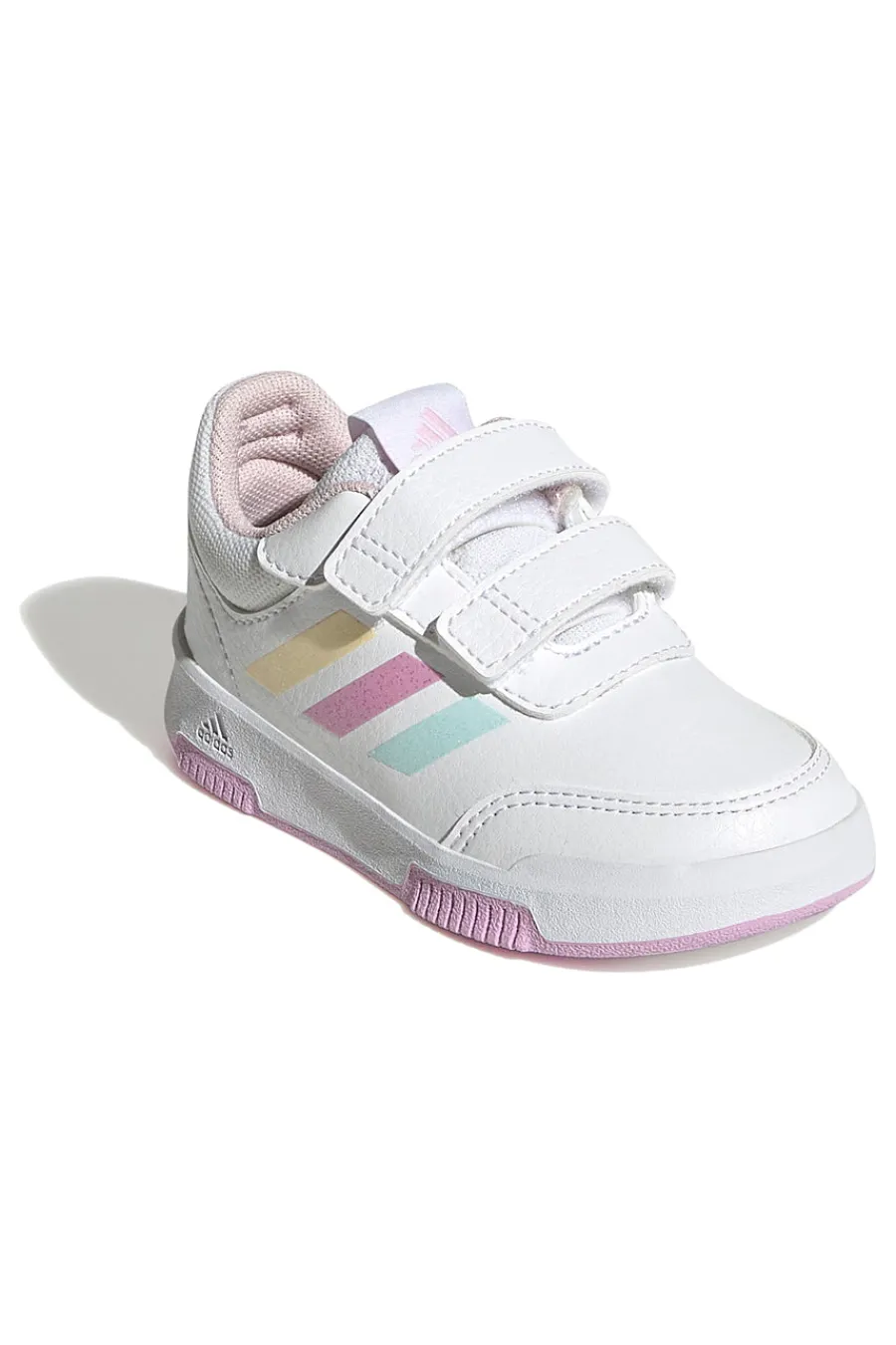 ADIDAS Scarpe bianche con dettagli pastello e chiusura a strappo Tensaur Sport 2 CF I