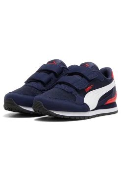 PUMA Scarpe blu stile running con strappi ST Runner v4 Mesh V PS