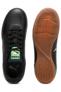 PUMA Scarpe calcetto nere con suola indoor Truco III Jr