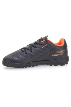 SKECHERS Scarpe calcio nero arancio con suola turf Jr Youth TF
