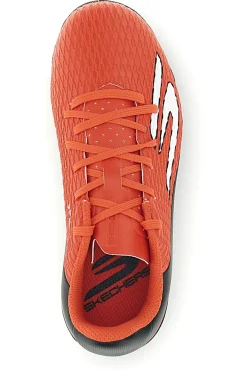 SKECHERS Scarpe calcio rosso con lacci e suola multiterreno SKX_2 JR Youth MG