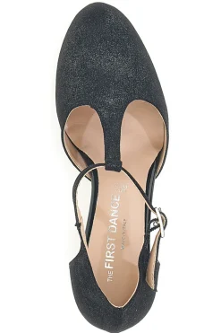 THE FIRST DANCE Scarpe da ballo nere con cinturino e tacco medio 6334 SCHWARZ Best