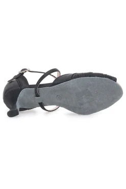 MON DIEU Scarpe da Ballo Nere Con Cinturini Incrociati 1460502 Outlet