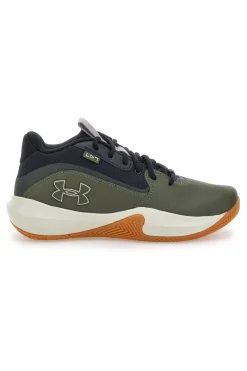 Uomo UNDER ARMOUR Scarpe da basket verdi con suola gum Lockdown 7