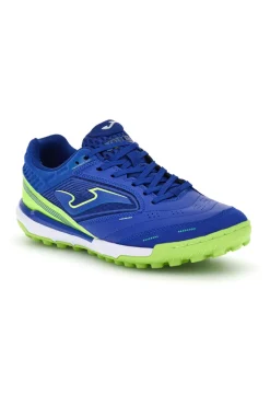 Uomo JOMA Scarpe da calcetto blu con inserti verdi Gambeta 2603