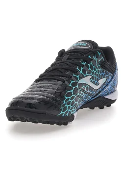 Uomo JOMA Scarpe da Calcetto Indoor Nere e Turchesi MAXIMA 2531 TURF