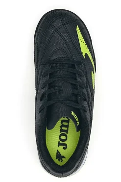 JOMA Scarpe da calcetto nere con dettagli lime EVOLUTION JR 2501