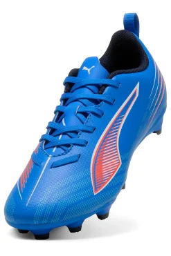 PUMA Scarpe da calcio blu con tacchetti FG/AG ULTRA 6 PLAY Jr