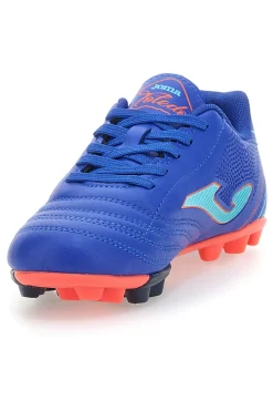 JOMA Scarpe da Calcio Blu per Terreni Duri TOLEDO JR 2504 HARD GROUND