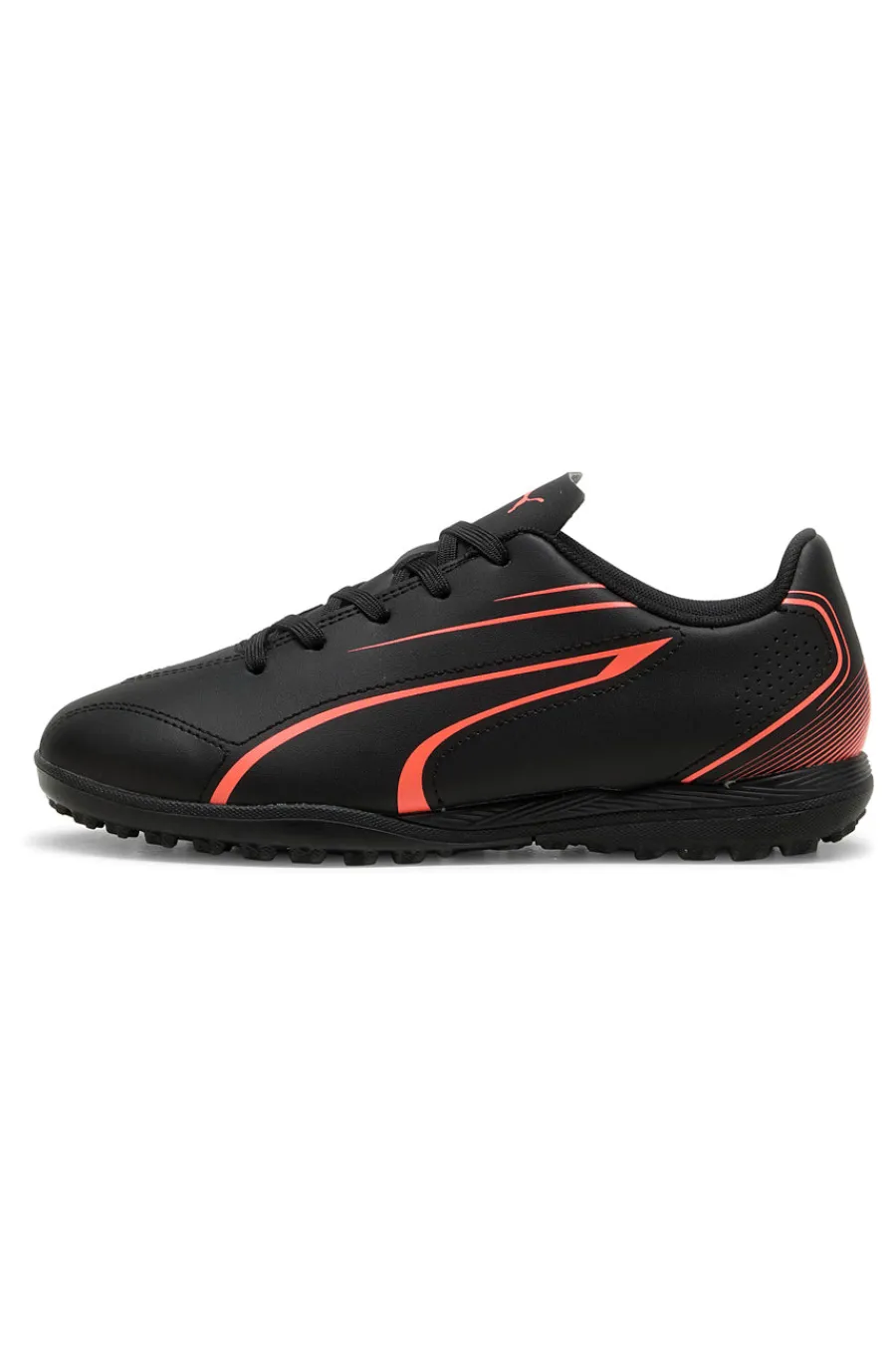 PUMA Scarpe da Calcio Nere per Terreni Sintetici Vitoria TT Jr