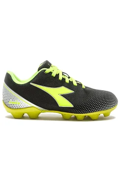 DIADORA Scarpe da Calcio per Terreni Duri Nere e Gialle Pichichi 7 MD Jr