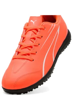 Uomo PUMA Scarpe da Calcio Rosse per Terreni Sintetici VITORIA TT