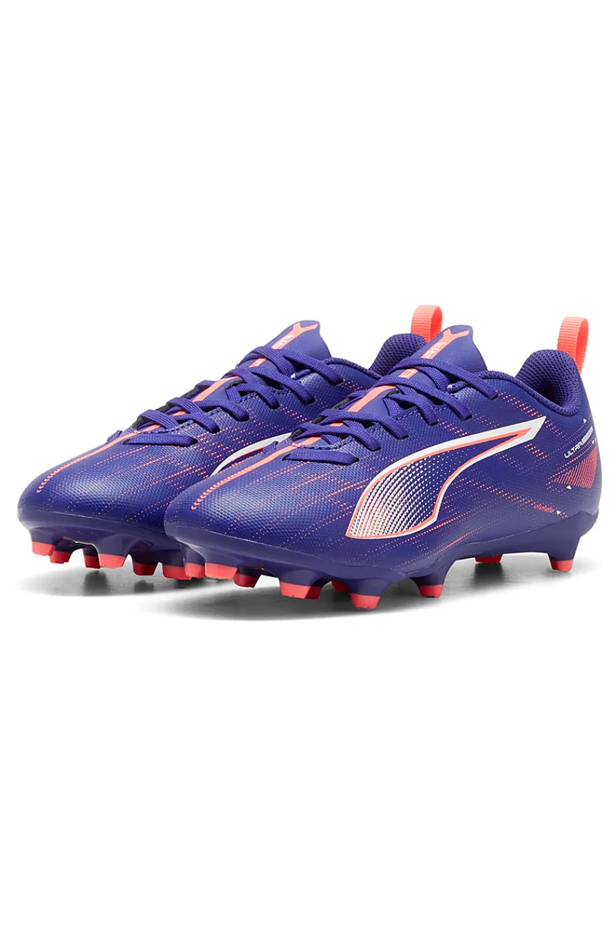 PUMA Scarpe da Calcio Viola da Bimbi Ultra 5 Play FG/AG Jr