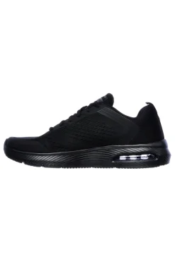 Uomo SKECHERS Scarpe da Fitness Nere con soletta Air Cooled Memory Foam Dyna-Air