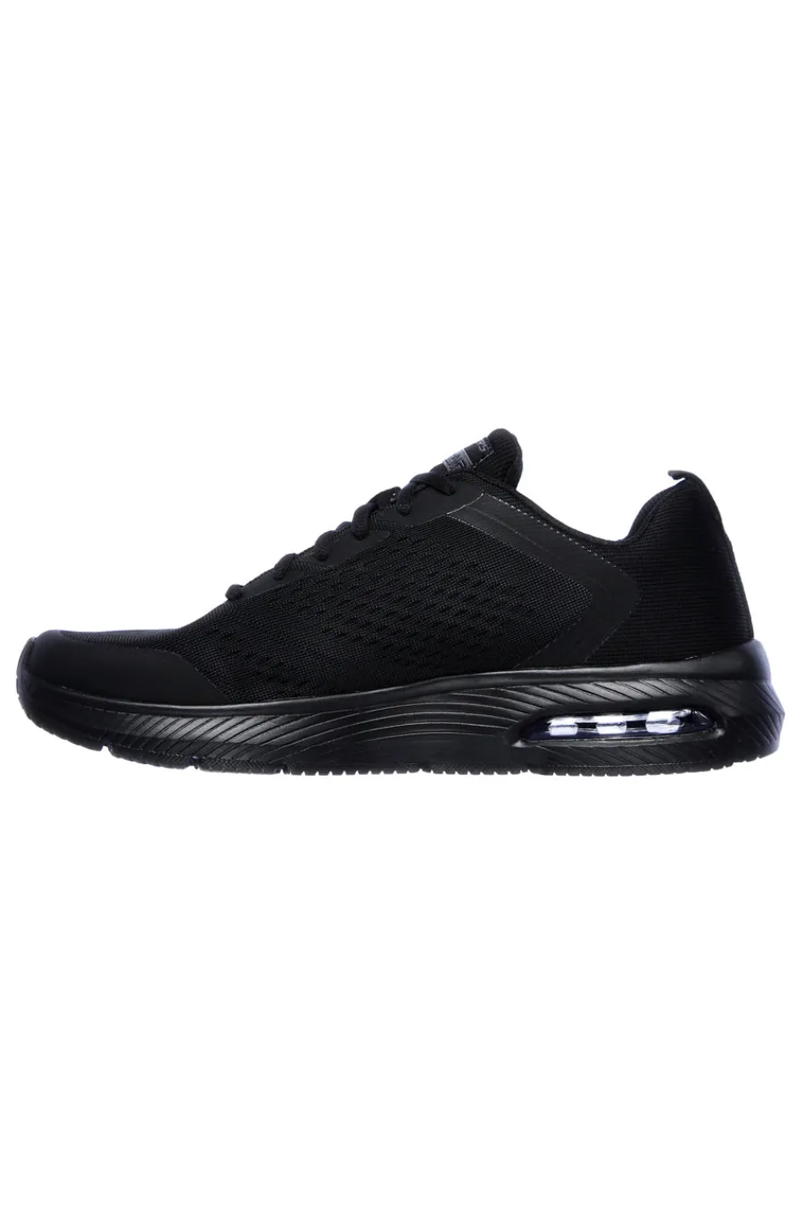 Uomo SKECHERS Scarpe da Fitness Nere con soletta Air Cooled Memory Foam Dyna-Air