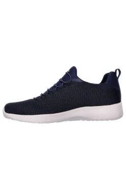 Uomo SKECHERS Scarpe da ginnastica blu in mesh con Memory Foam Dynamight
