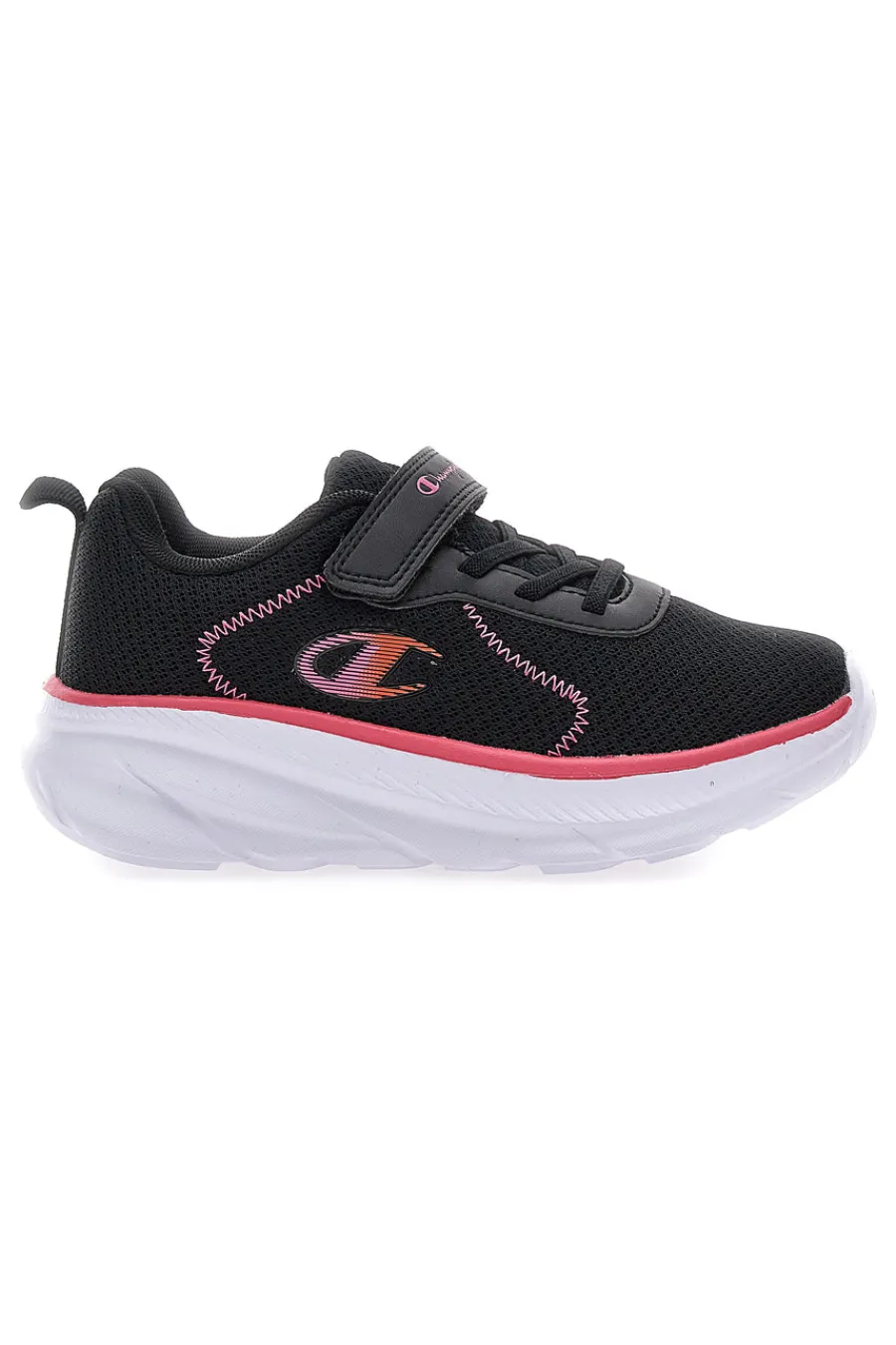 CHAMPION Scarpe da ginnastica nere in mesh con strappo HRO J G PS Low Cut