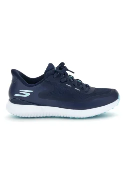 Donna SKECHERS Scarpe da golf blu slip-on impermeabili GO GOLF Flight Slip-ins