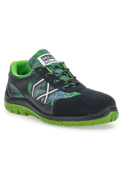 Uomo ALBAu0026N Scarpe da Lavoro Verdi Alba&n 1101 EN ISO 203:2011