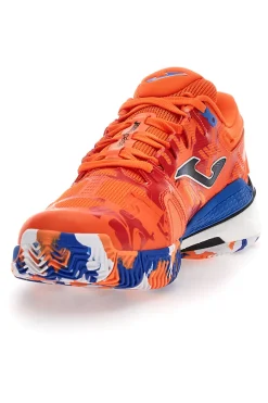 Uomo JOMA Scarpe da Padel Arancioni Slam Men 2408