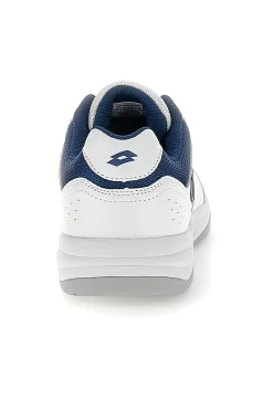 Uomo LOTTO Scarpe da Padel bianche con logo blu COURT LOGO AMF XX