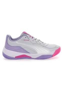 Donna PUMA Scarpe da Padel Grigio Nova Smash Wn's