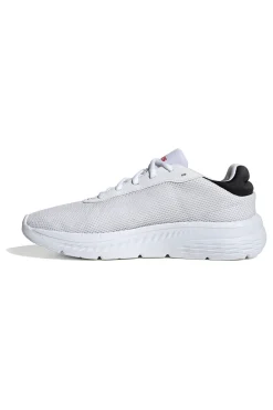 Uomo ADIDAS SCARPE DA RUNNING BIANCHE E NERE CLOUDFOAM COMFY