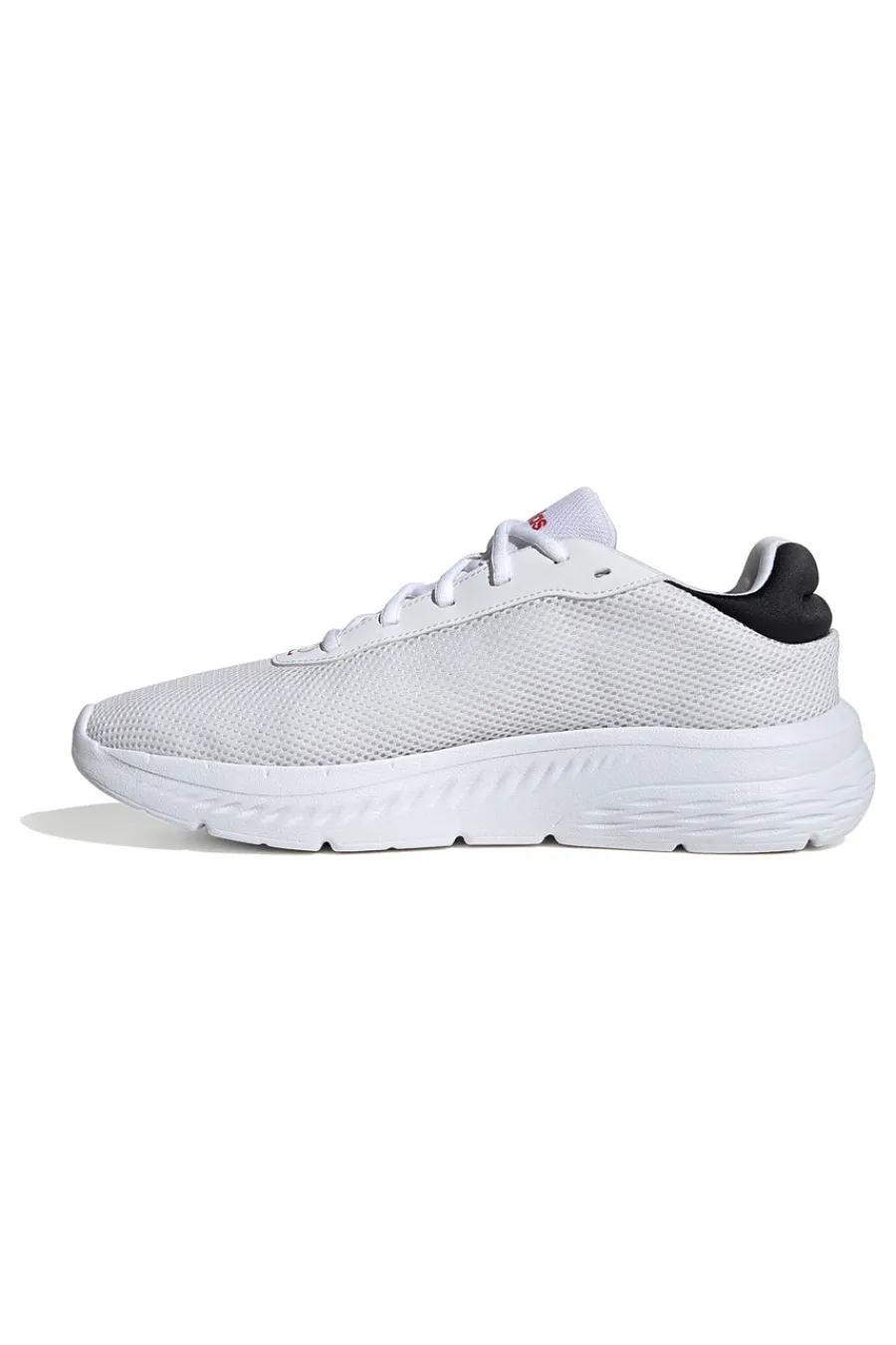 Uomo ADIDAS SCARPE DA RUNNING BIANCHE E NERE CLOUDFOAM COMFY