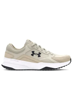 Uomo UNDER ARMOUR Scarpe da Running Biege In Pelle Edge Lthr