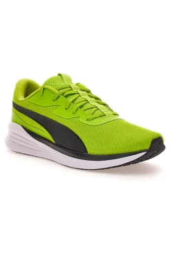 Uomo PUMA Scarpe da Running Lime Con Lacci Night Runner V3