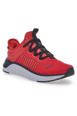Uomo PUMA Scarpe da Running Rosse Slip-On Soft Ride Astro Slip