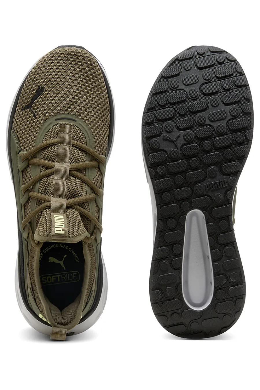 Uomo PUMA Scarpe da running verdi comfort Softride Softride Frequence Street