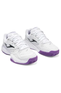 Donna JOMA Scarpe da tennis bianco con inserti viola traspiranti Master 1000 2602