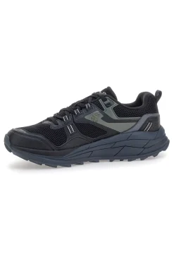 JOMA Scarpe da trail nere con suola rinforzata Shock Men 2501